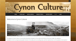 Desktop Screenshot of cynonculture.co.uk