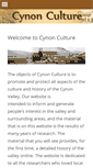 Mobile Screenshot of cynonculture.co.uk